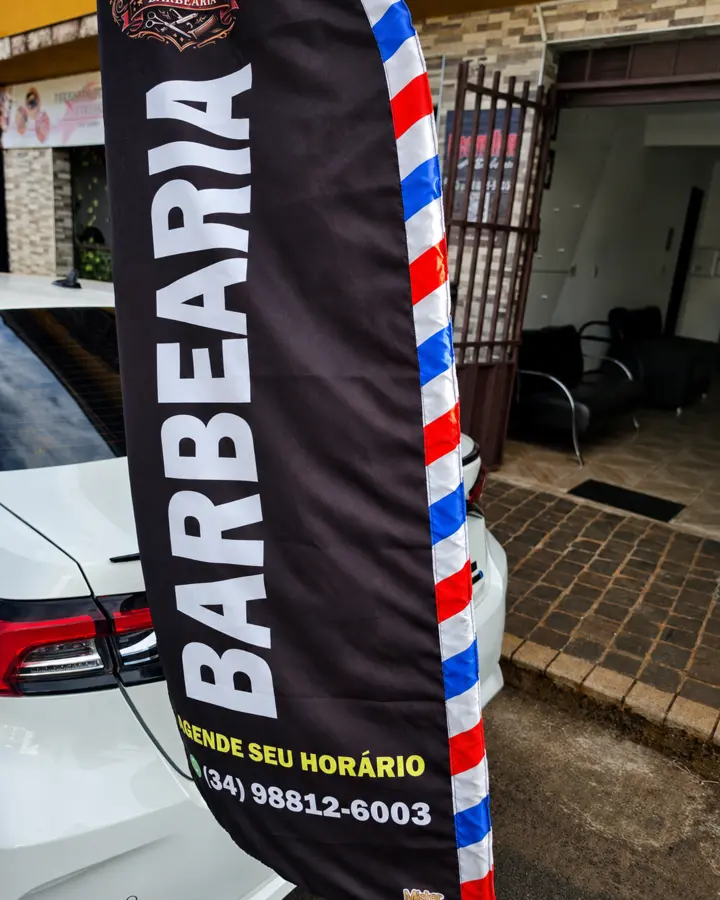 Nossa barbearia realizado na Leandro Barbearia